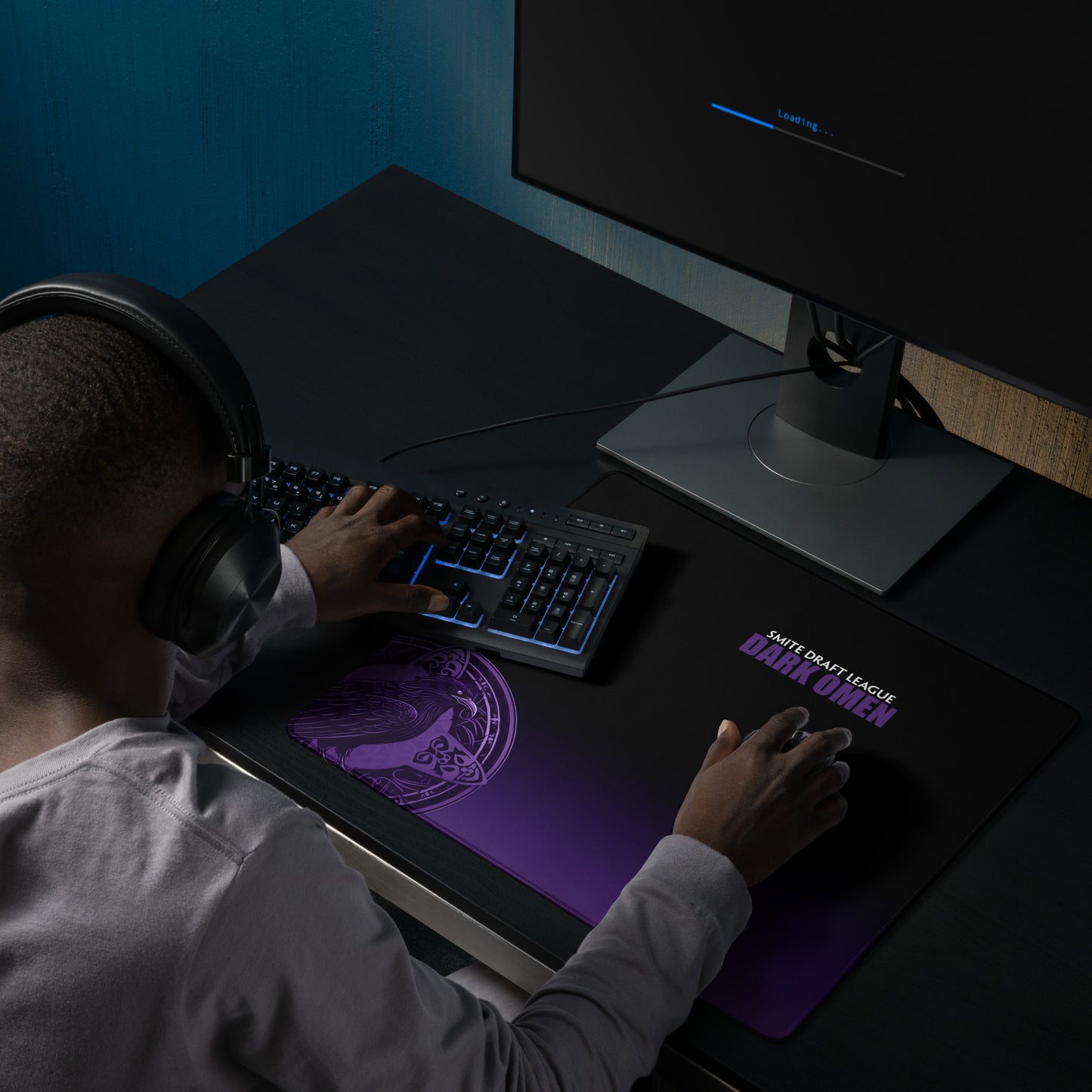 Dark Omen Gaming mouse pad